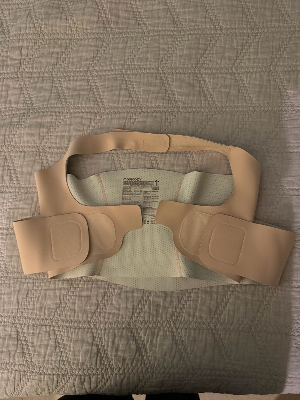 Posture Support Back Brace - Nude